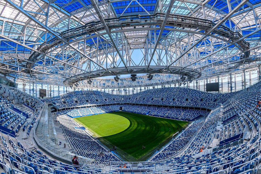 兴安盟篮球场网架案例